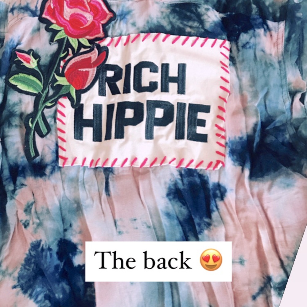 RICH HIPPIE sleeveless button down